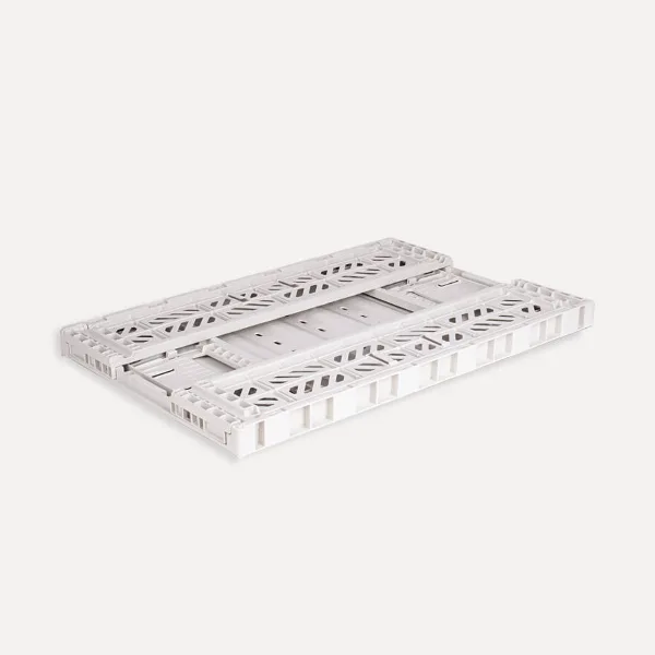 Aykasa Maxibox Folding Crate 60x40x15 cm – Light Gray