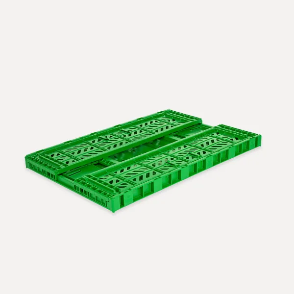 Aykasa Maxibox Folding Crate 60x40x18 cm – Green