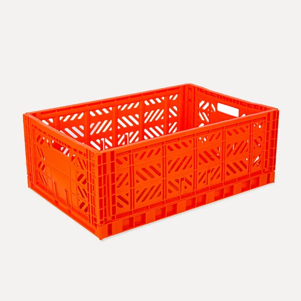 Aykasa Maxibox Folding Crate 60x40x22 cm – Orange