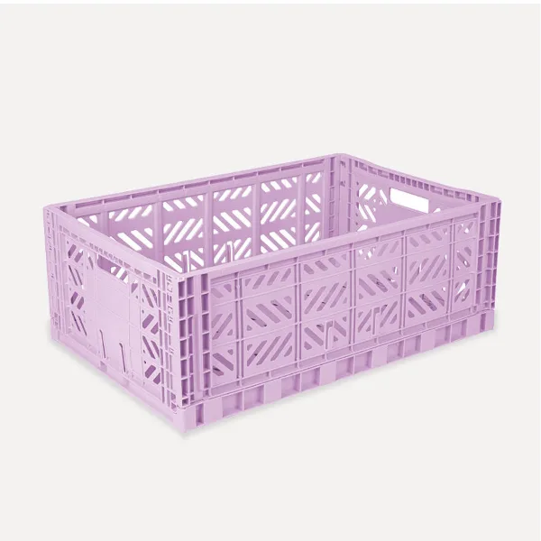 Aykasa Maxibox Folding Crate 60x40x22 cm – Orchid