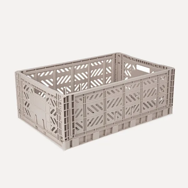 Aykasa Maxibox Folding Crate 60x40x22 cm – Sand