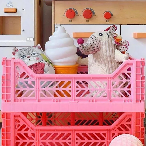 Aykasa Midibox Folding Crate 40x30x14 cm – Cherry Blossom