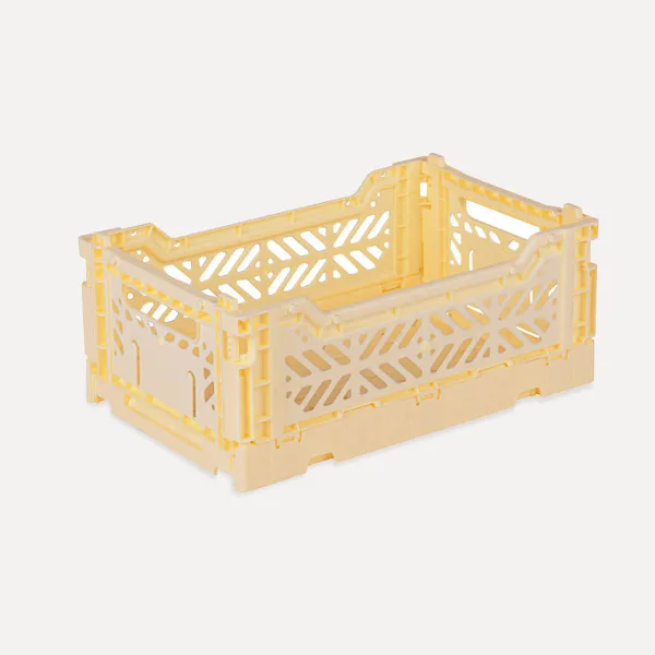 Aykasa Minibox Folding Crate 26x17x10 cm – Banana