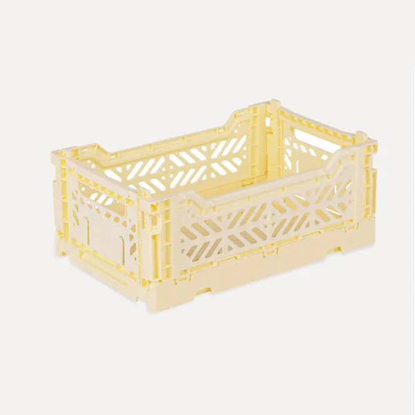 Aykasa Minibox Folding Crate 26x17x10 cm – Cream
