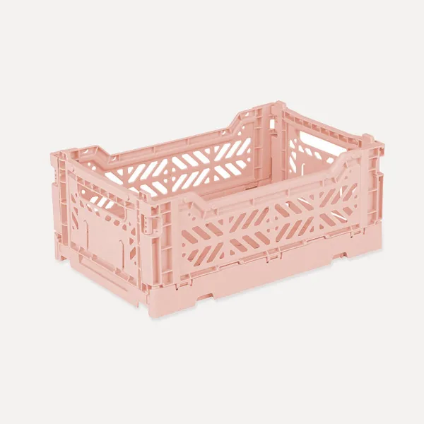 Aykasa Minibox Folding Crate 26x17x10 cm – Milk Tea