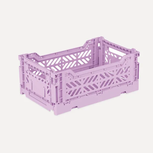 Aykasa Minibox Folding Crate 26x17x10 cm – Orchid