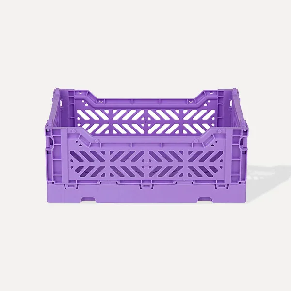 Aykasa Minibox Folding Crate 26x17x10 cm – Taro Milk Tea
