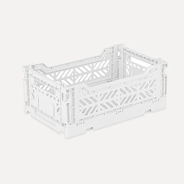 Aykasa Minibox Folding Crate 26x17x10 cm – White