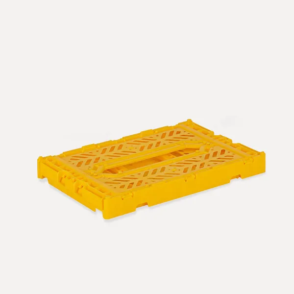 Aykasa Minibox Folding Crate 26x17x10 cm – Yellow